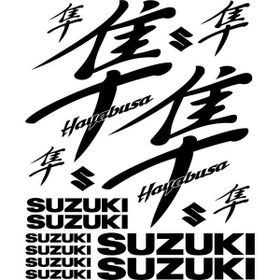 Sticker Masters Suzuki Hayabusa Sticker Set