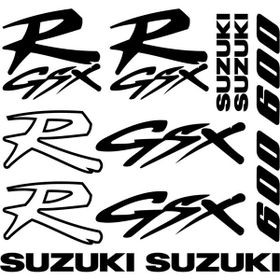 Sticker Masters Suzuki R Gsx 600 Sticker Set