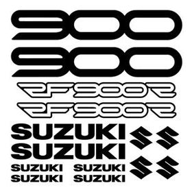 Sticker Masters Suzuki RF900R Sticker Set