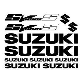 Sticker Masters Suzuki SV1000 S Sticker Set