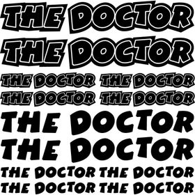 Sticker Masters The Doctor Sponsor Set Sticker