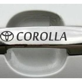 Sticker Masters Toyota Corolla Kapı Kolu Jant Sticker