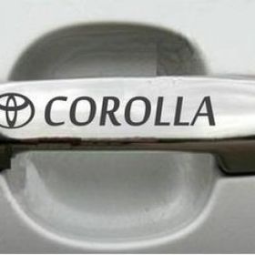 Sticker Masters Toyota Corolla Kapı Kolu Jant Sticker