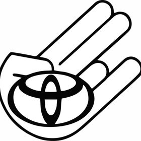 Sticker Masters Toyota Logo Jdm Sticker