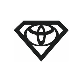 Sticker Masters Toyota Süpermen Logo Sticker