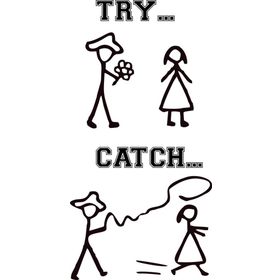 Sticker Masters Try Catch Sticker