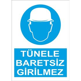 Sticker Masters Tünele Baretsiz Girilmez Sticker
