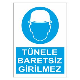 Sticker Masters Tünele Baretsiz Girilmez Sticker