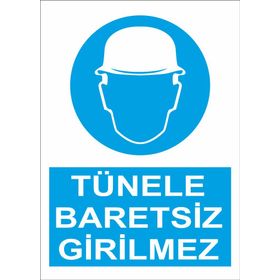 Sticker Masters Tünele Baretsiz Girilmez Sticker