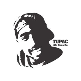 Sticker Masters Tupac Sticker