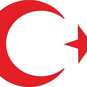Sticker Masters Türk Bayrağı 20 cm Sticker