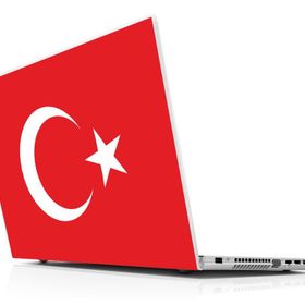 Sticker Masters Türk Bayrağı Laptop Duvar Stickerı