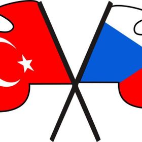 Sticker Masters Türk-Çek Bayrak Sticker