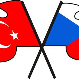 Sticker Masters Türk-Çek Bayrak Sticker