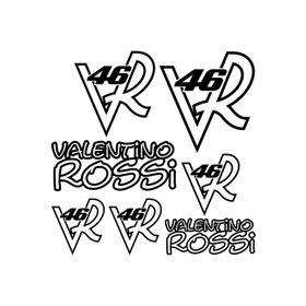Sticker Masters Valentino Rossi 46 Sponsor Set Sticker