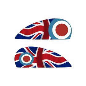 Sticker Masters Vespa İngiltere Bayrağı Sticker