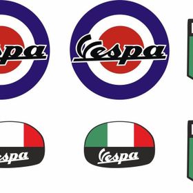Sticker Masters Vespa Sticker