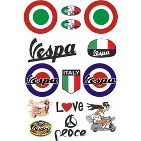 Sticker Masters Vespa Sticker