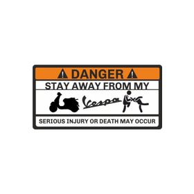 Sticker Masters Vespama Dokunma Sticker