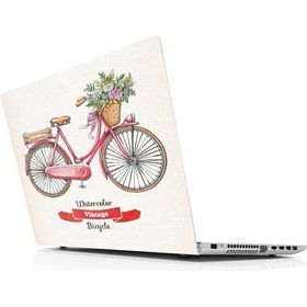 Sticker Masters Vintage Bicycle Laptop Duvar Stickerı