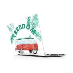 Sticker Masters Vintage Caravan Freedom Laptop Duvar Stickerı
