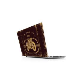 Sticker Masters Vintage Motor Laptop Duvar Stickerı