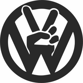 Sticker Masters Volkswagen Logo Sticker