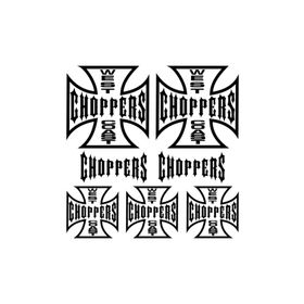 Sticker Masters West Coast Choppers Sponsor Set Sticker