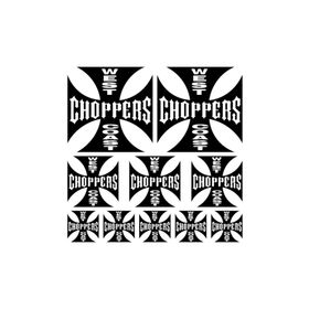 Sticker Masters West Coast Choppers Sponsor Set Sticker