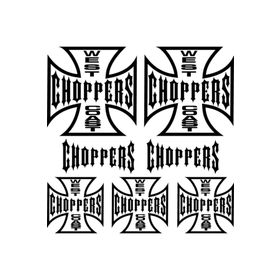 Sticker Masters West Coast Choppers Sponsor Set Sticker