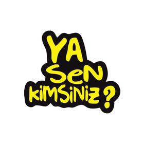 Sticker Masters Ya Sen Kimsiniz Sticker