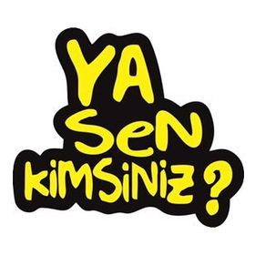 Sticker Masters Ya Sen Kimsiniz Sticker