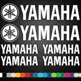 Sticker Masters Yamaha Motor Sponsor Etiket Sticker Set