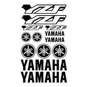 Sticker Masters Yamaha R1 Yzf Sticker Set