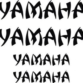 Sticker Masters Yamaha Sticker Set