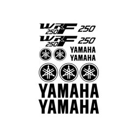 Sticker Masters Yamaha Wrf 250 Sticker Set