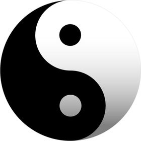 Sticker Masters Ying Yang Sticker