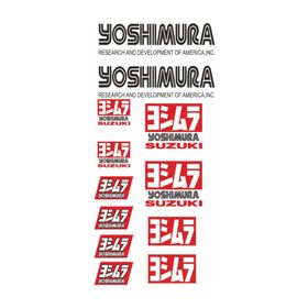 Sticker Masters Yoshimura Sponsor Set Sticker