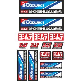 Sticker Masters Yoshimura Team Suzuki Sponsor Set