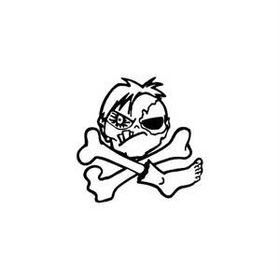 Sticker Masters Zombie Sticker