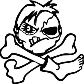 Sticker Masters Zombie Sticker