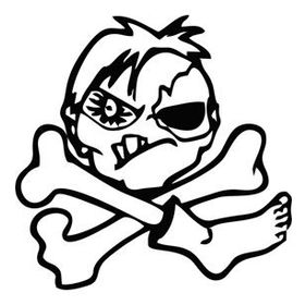 Sticker Masters Zombie Sticker