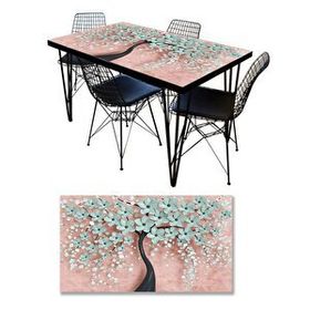 StickerArt 3D Ağaç Masa Kaplama Folyosu
