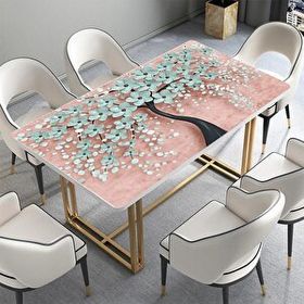 StickerArt 3D Soyut Ağaç Masa Kaplama Folyosu