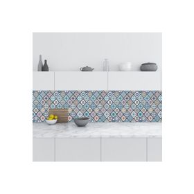StickerArt Dörtgen Fas Desen 60x100 cm Mutfak Tezgah Arası Folyo