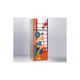 StickerArt Japon Kadın Buzdolabı Sticker Kaplama Dolap Kaplama Etiketi