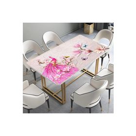 StickerArt Pembe Tavuskuşu Masa Kaplama Folyosu