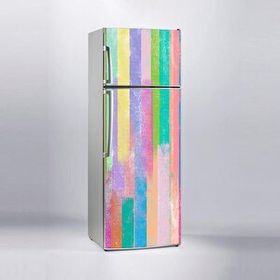 StickerArt Renkler Buzdolabı Sticker Kaplama Dolap Kaplama Etiketi
