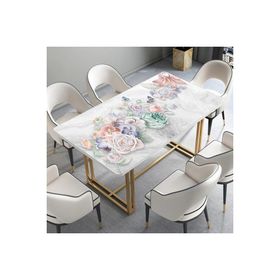 StickerArt Renkli Güller Masa Kaplama Folyosu