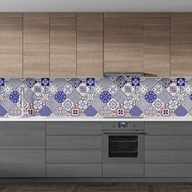 StickerArt Seramik Karo 60x200 cm Mutfak Tezgah Arası Folyo